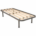 Rete Ortopedica Singola 80x190 con Tavole Rinforzate e 4 Gambe