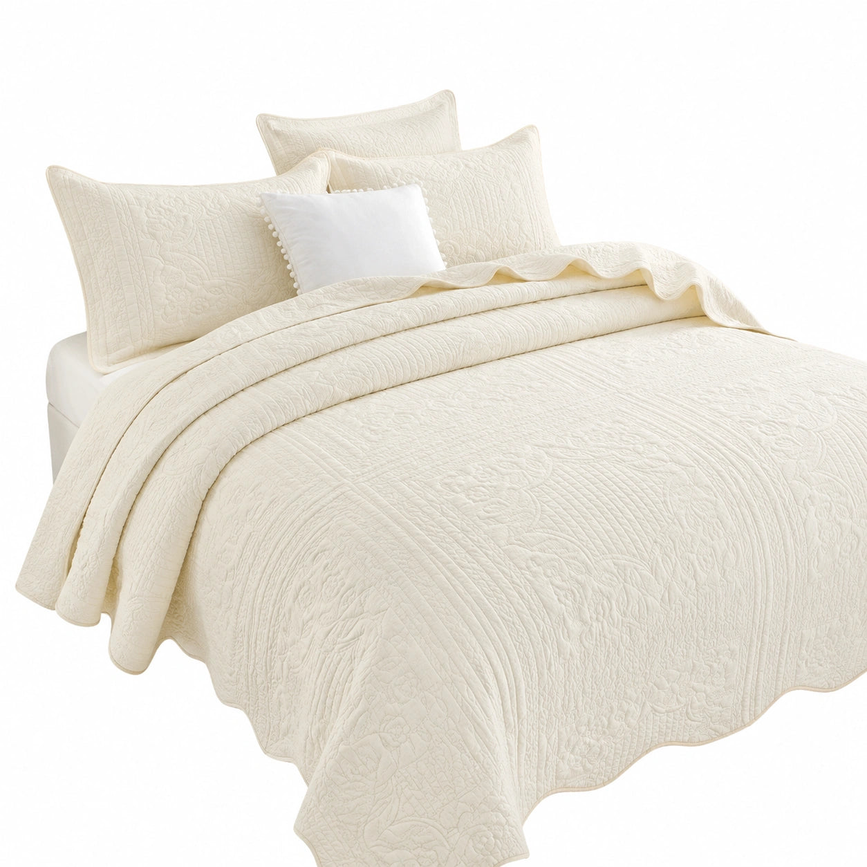 Set Lenzuola Vintage in Cotone per Letto Queen e King