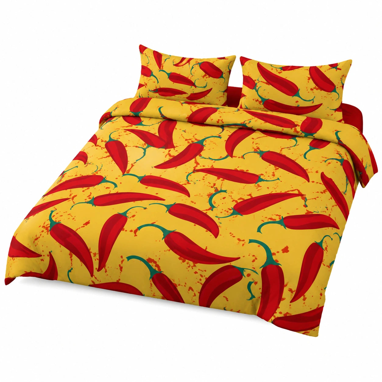 Set Copripiumino Matrimoniale 3 Pezzi con Cerniera, Dimensioni 228x228 cm