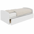 Divano letto singolo con secondo letto estraibile - Stile moderno e salvaspazio