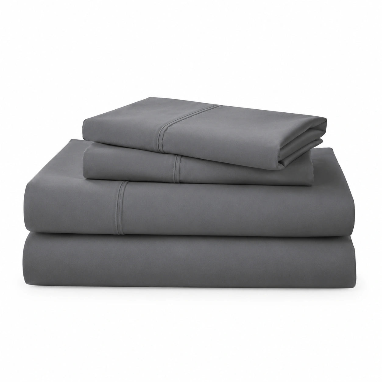 Set Lenzuola di Lusso per Letto Queen Size, 100% Cotone, 600 Fili, Traspiranti, con Angoli Profondi